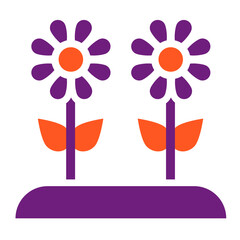 Rose Vector Icon Design Illustration