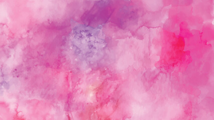 Pink watercolor abstract background