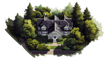 Find peace and comfort in a peaceful residence surrounded by luminous beauty from above.