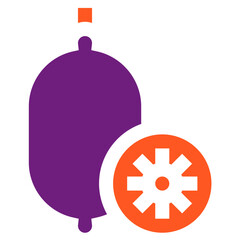 Kiwi Vector Icon Design Illustration