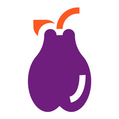 Quince Vector Icon Design Illustration