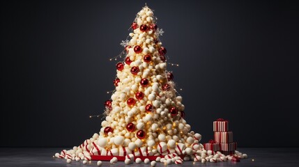 christmas tree in the night