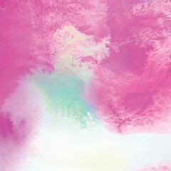Pink watercolor abstract background