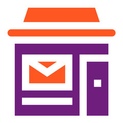 Cargo Post Office Vector Icon Design Illustration