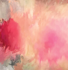 Pink watercolor abstract background