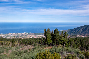 Ausblick vom Mirador de Mataznos, Teneriffa