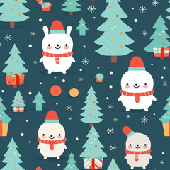 Christmas background pattern