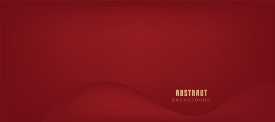 Abstract red background with wavy lines.