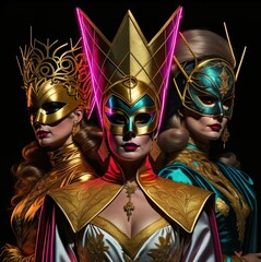 venetian carnival mask