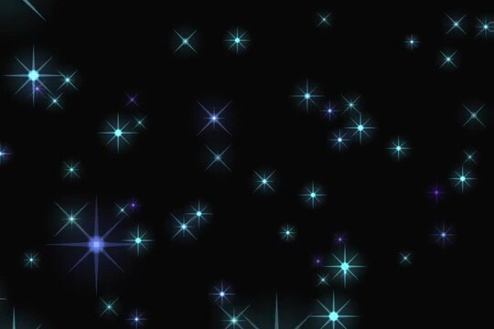 shiny  sparkling glitter on black background copy space