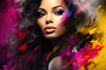 Vectorized Beauty: Makeup Studio Art