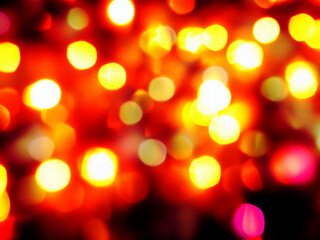 Blurry colourful abstract light cones, christmas colours, cosy, warm and shiny / webdesign background