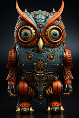 Fototapeta premium Charachter unique and distinctive design, toy style, suurealism created with Generative Ai