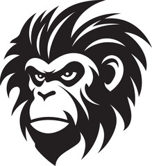Tribal Baboon Design Baboon Majesty Symbol