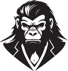 Baboon Monarch Mark Baboon Crowned Heraldry