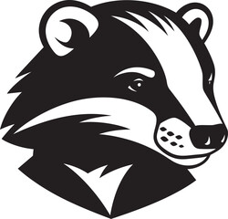 Fearless Badger Logo Badger Dynasty Heraldry