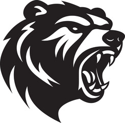 Bear Dynasty Badge Bear Heraldic Insignia