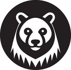 Bear Clan Insignia Bear Head Monogram