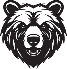 Fierce Bear Logo Bold Bear Icon