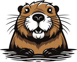 Beaver Sovereignty Icon Industrious Beaver Logo