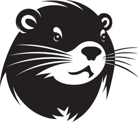 Tribal Beaver Design Beaver Majesty Symbol