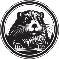 Beaver Majesty Insignia Clever Beaver Badge