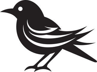 Regal Seagull Emblem Avian Leadership Symbol