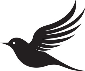 Sovereign Swan Icon Graceful Crane Emblem