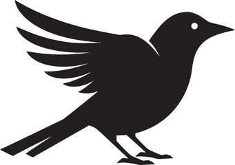 Intricate Swallow Logo Majestic Peregrine Falcon