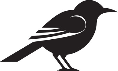 Feathered Phoenix Logo Minimalist Peacock Icon
