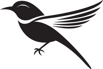 Soaring Seagull Design Night Owl Logo