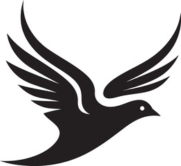 Peregrine Profile Logo Eagle Monogram Symbol