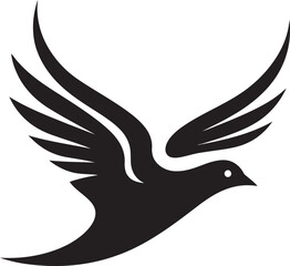 Peregrine Profile Logo Eagle Monogram Symbol