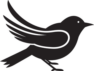 Raven Majesty Icon Kestrel in Flight Badge