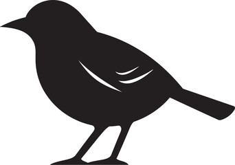 Elegant Vulture Symbol Geometric Albatross Emblem