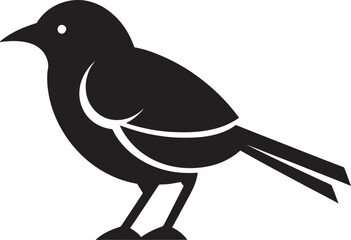 Geometric Albatross Emblem Hawk in Spotlight