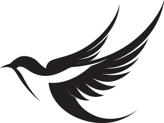 Osprey in Flight Icon Swift Seagull Symbol