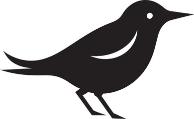 Hawk in Flight Badge Owl's Wisdom Vector