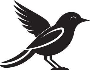 Serene Seagull Logo Artistic Kingfisher Symbol