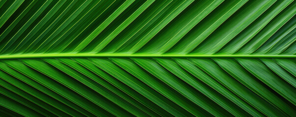 Close up of palm leaf texture