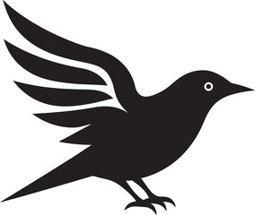 Raven's Roost Icon Sparrow Serenity Emblem