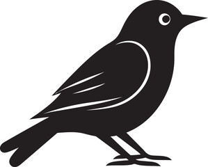 Peregrine Profile Icon Nighttime Heron Emblem