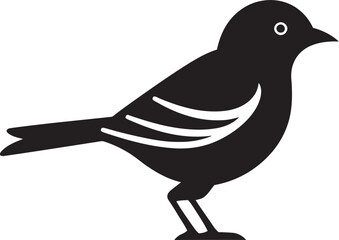 Artistic Kingfisher Symbol Pigeon in Silhouette