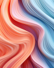 Abstract wave background, elegant folded fabric