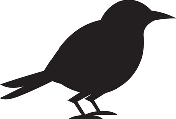 Raptor Silhouette Icon Night Owl Monogram