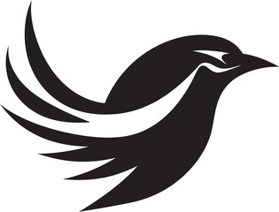 Obraz premium Raven's Roost Icon Sparrow Serenity Emblem