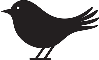 Toucan's Flight Badge Vulture in Silhouette