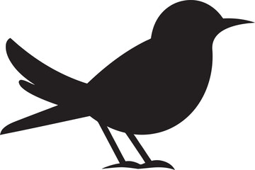 Elegant Falcon Logo Swan Serenity Symbol