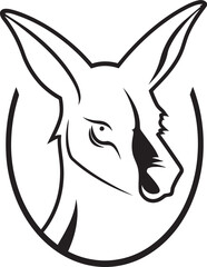 Kangaroo Leap Vector Kangaroo Silhouette Safari