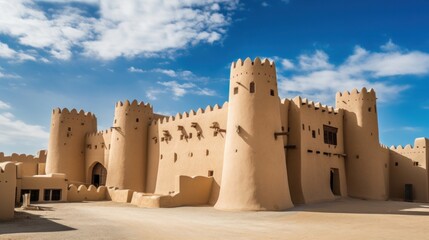 Saudi Arabia - Exterior of Ottoman Castle
